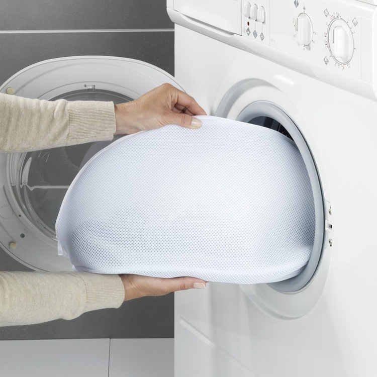 Laundry / Washing bag for shoes, SCHUH-WÄSCHENETZ, 23 x 40 x 23 cm, White