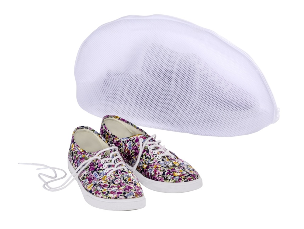 Laundry / Washing bag for shoes, SCHUH-WÄSCHENETZ, 23 x 40 x 23 cm, White