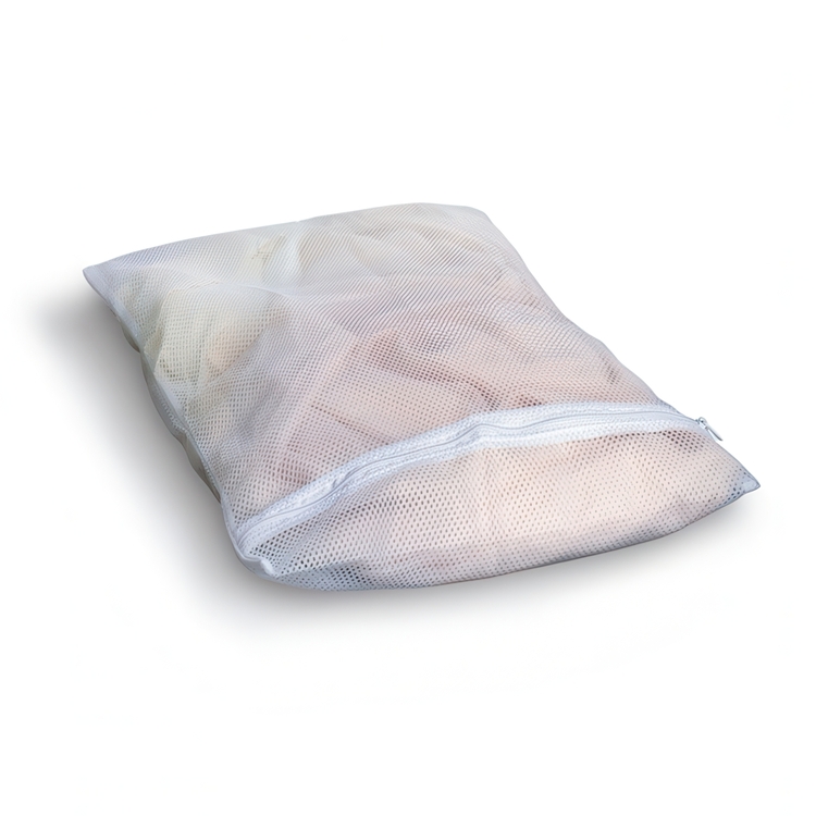 Washing bag, RETE SALVABUCATO, 35 x 50 cm, White