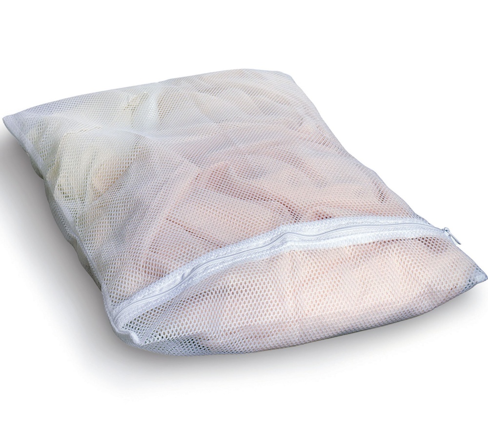 Washing bag, RETE SALVABUCATO LARGE, 50 x 70 cm, White