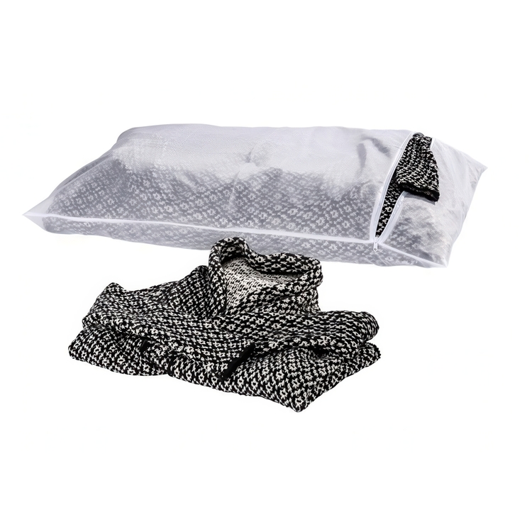 Laundry bag for washing machine, Large, WÄSCHENETZ XXL, 90 x 60 cm, White