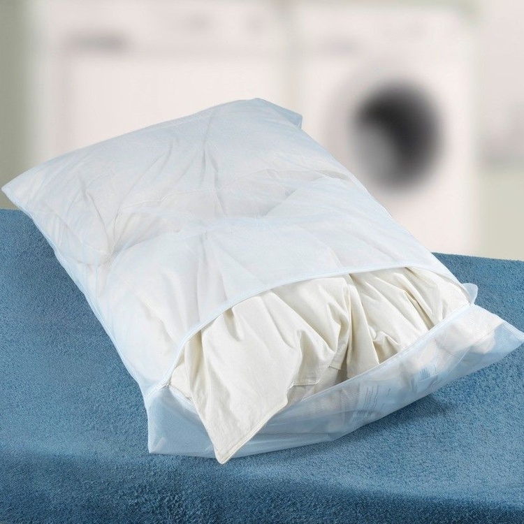 Laundry bag for washing machine, Large, WÄSCHENETZ XXL, 90 x 60 cm, White