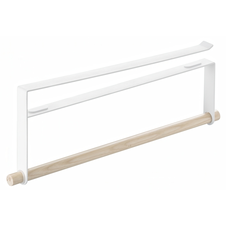Under shelf paper towel holder, TOSCA, Yamazaki, White