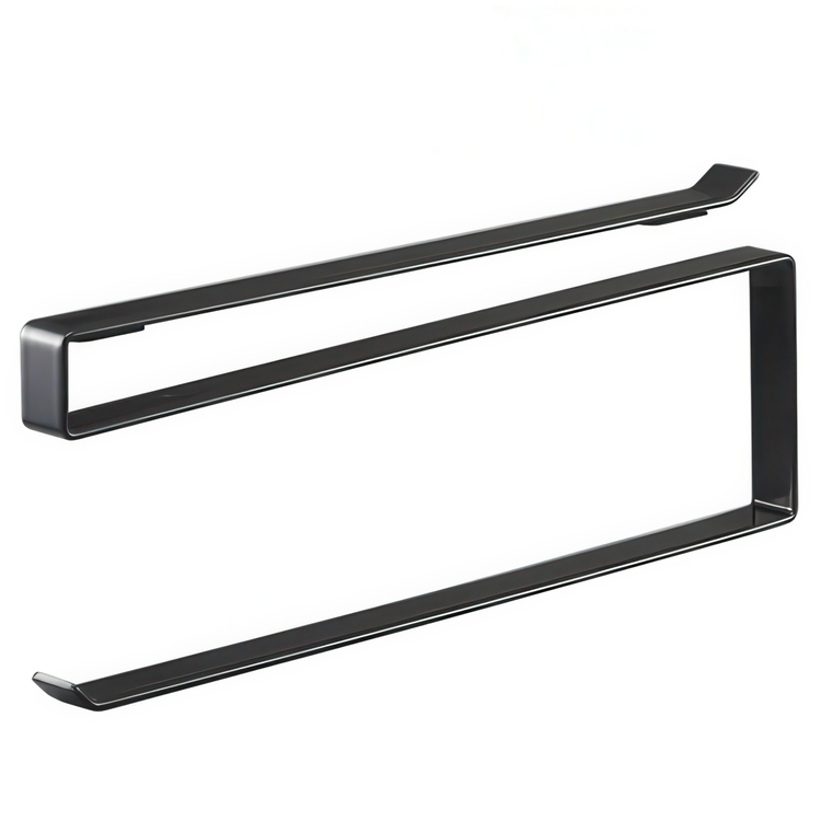 Under shelf holder for kitchen towels, TOWER KITCHEN PAPER TOWEL, Yamazaki, Black