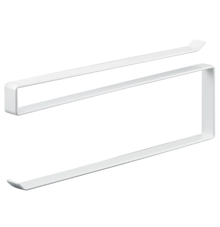 Under shelf holder for kitchen towels, TOWER PAPER TOWEL, Yamazaki, White