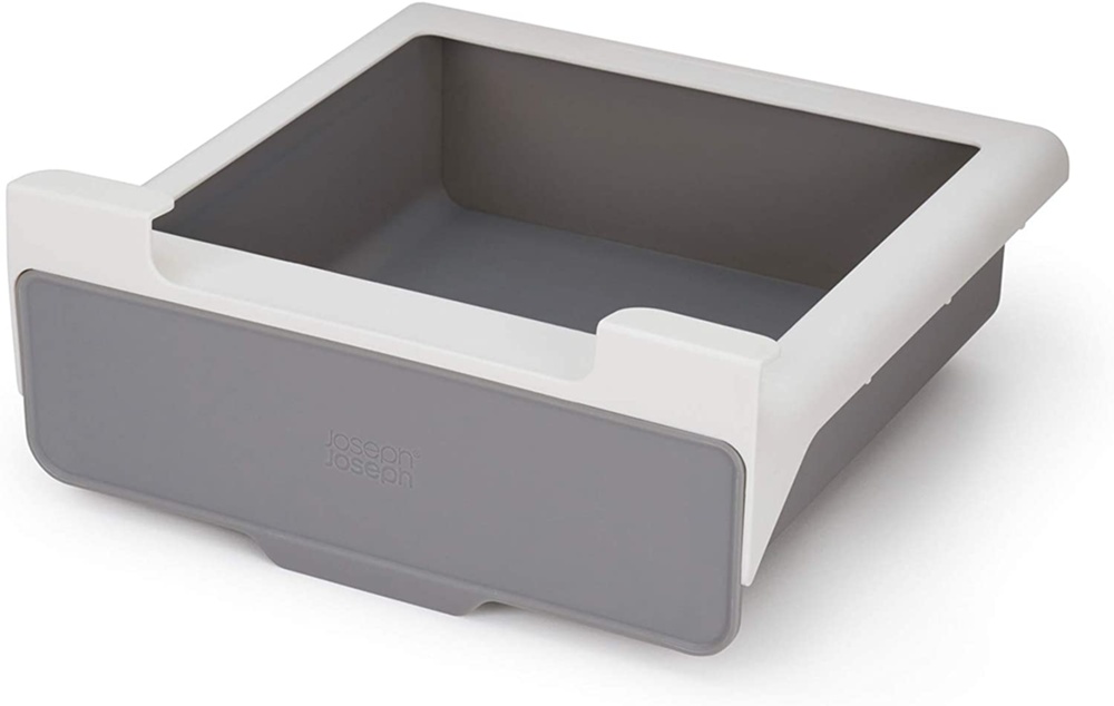 Under Shelf Drawer, CUPBOARD STORE UNDER SHELF, Joseph Joseph, 23,5 x 21 cm H 7 cm, Grey