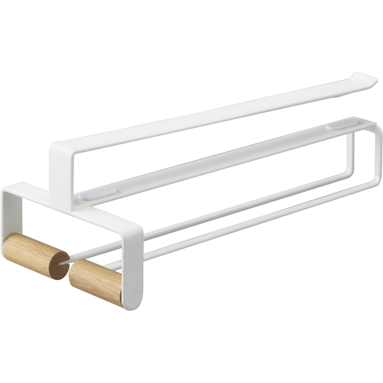 Under Cupboard Shelf Wine Glass Hanger, TOSCA, Yamazaki, White