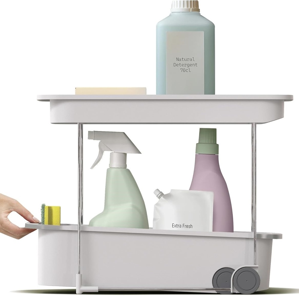 Pull-out storage , EASY ACCESS CADDY, Joseph Joseph, 47 x 20 x H 33,5 cm, Grey