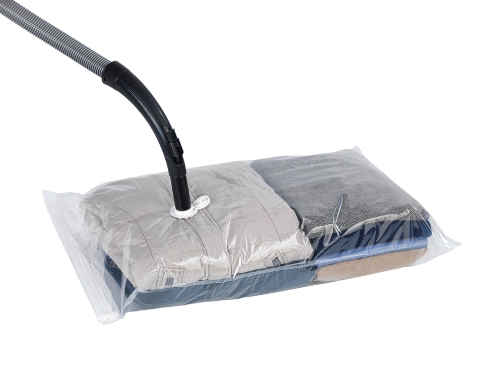 Vacuum bags Flat, Set of 2, WENKO BAG, Large, 90 x 55 cm, Clear