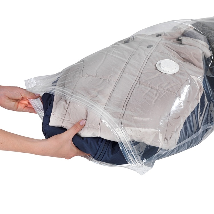 Vacuum bags Flat, Set of 2, WENKO BAG, Large, 90 x 55 cm, Clear