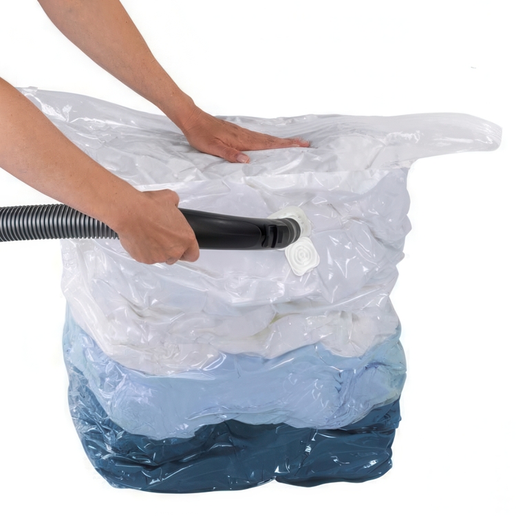 Vacuum bag, CUBE LARGE, 70 x 35 x H 100 cm, Clear