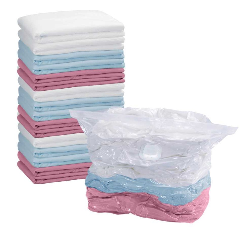 Vacuum bag, CUBE LARGE, 70 x 35 x H 100 cm, Clear