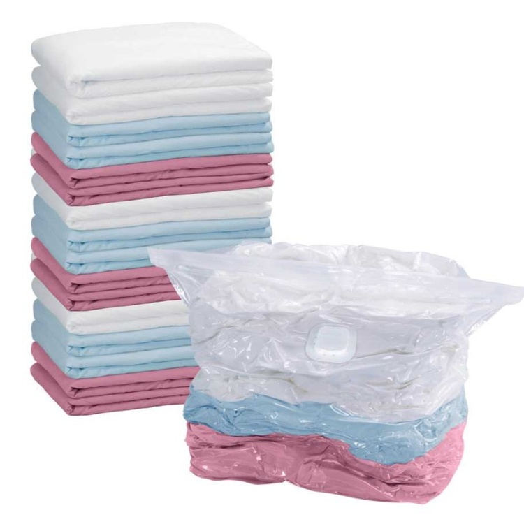 Vacuum bag, CUBE LARGE, 70 x 35 x H 100 cm, Clear