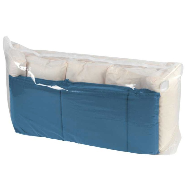 Vacuum bag, XXL JUMBO CUBE, 180 x 50 x H 90 cm, Clear