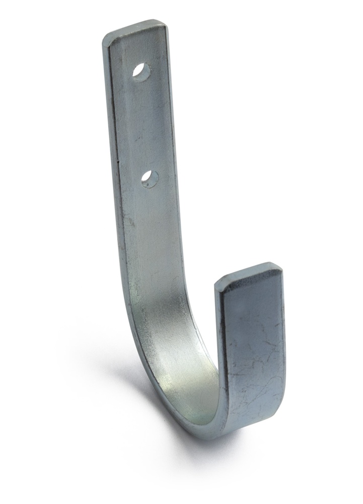Wall hook, UNIVERSALKROK LARGE, 11 x H 17,5 cm, Silver