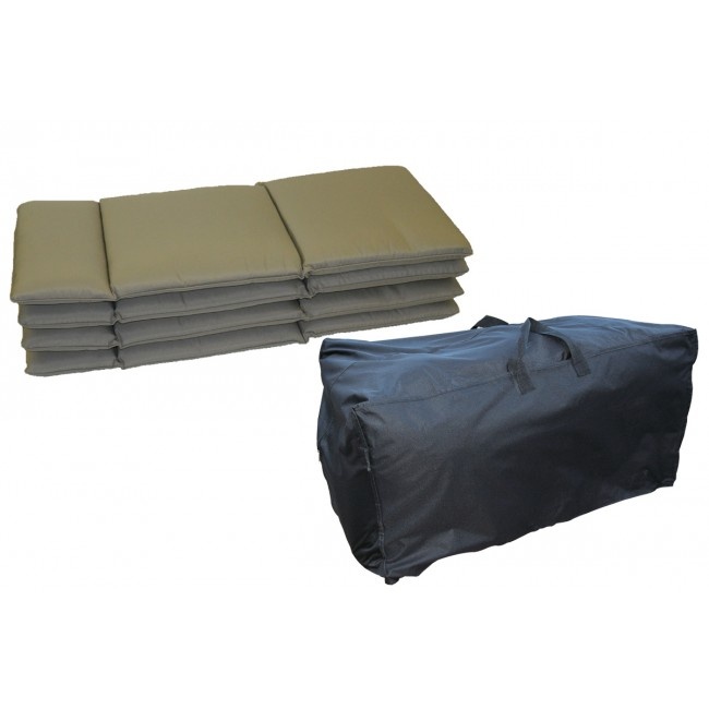 Cushion bag, PREMIUM SUPER TOUGH, 100 x 56 x H 51 cm, Garland, Black