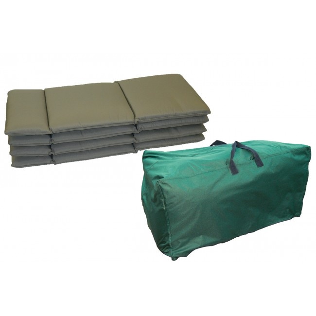 Cushion bag, PREMIUM SUPER TOUGH, 100 x 56 x H 51 cm, Garland, Green