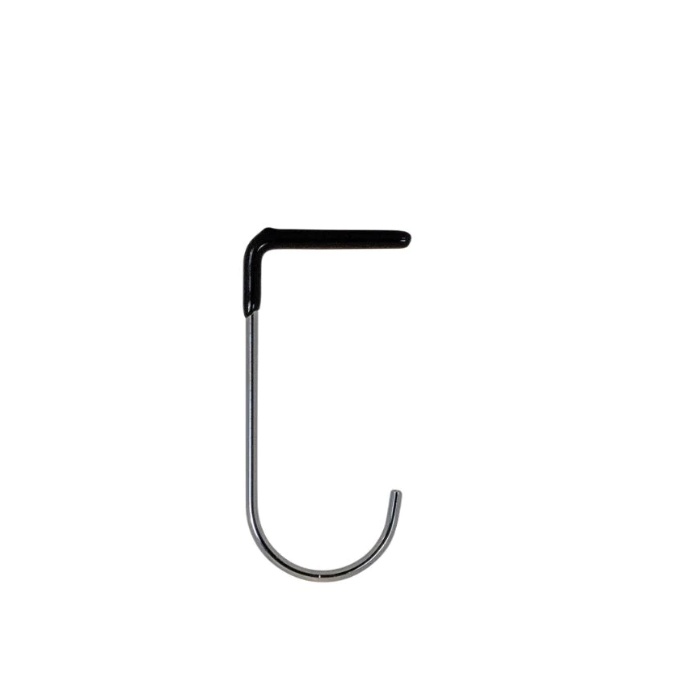 Bag Holder for Tables, MAWA TISCHEN TASCHENHALTER, 6 x H 13 cm Silver / Black