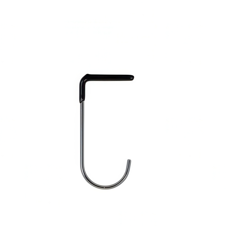 Bag Holder for Tables, MAWA TISCHEN TASCHENHALTER, 6 x H 13 cm Silver / Black