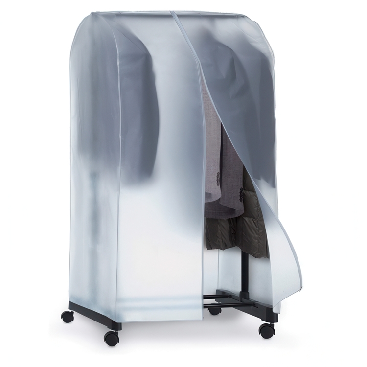 Clothes Rack Cover, LIVING, 95 x 50 x H 160, Transparent