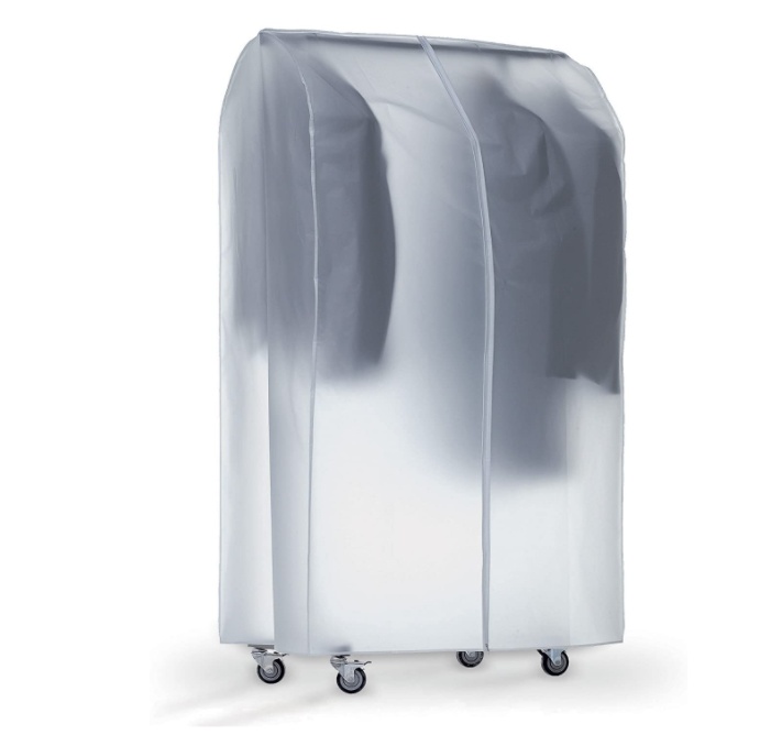 Clothes Rack Cover, LIVING, 95 x 50 x H 160, Transparent 