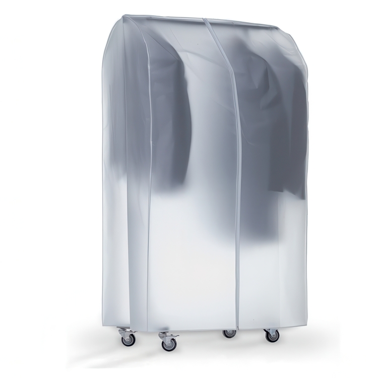 Clothes Rack Cover, LIVING, 95 x 50 x H 160, Transparent 