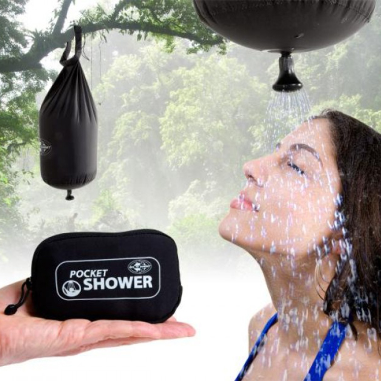 Pocket shower