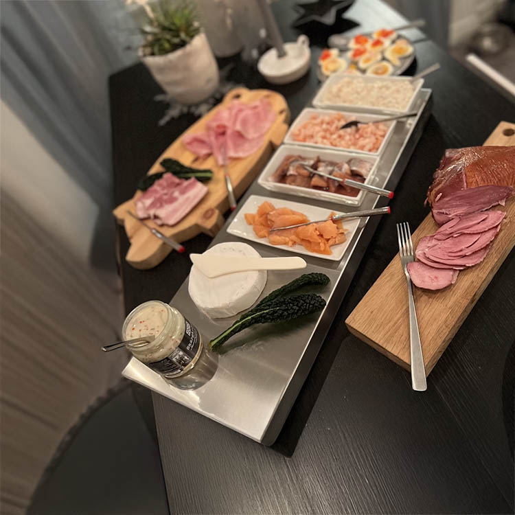 Stainless steel cooling tray