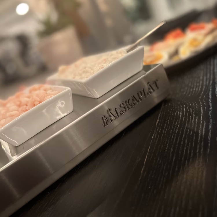 Stainless steel cooling tray