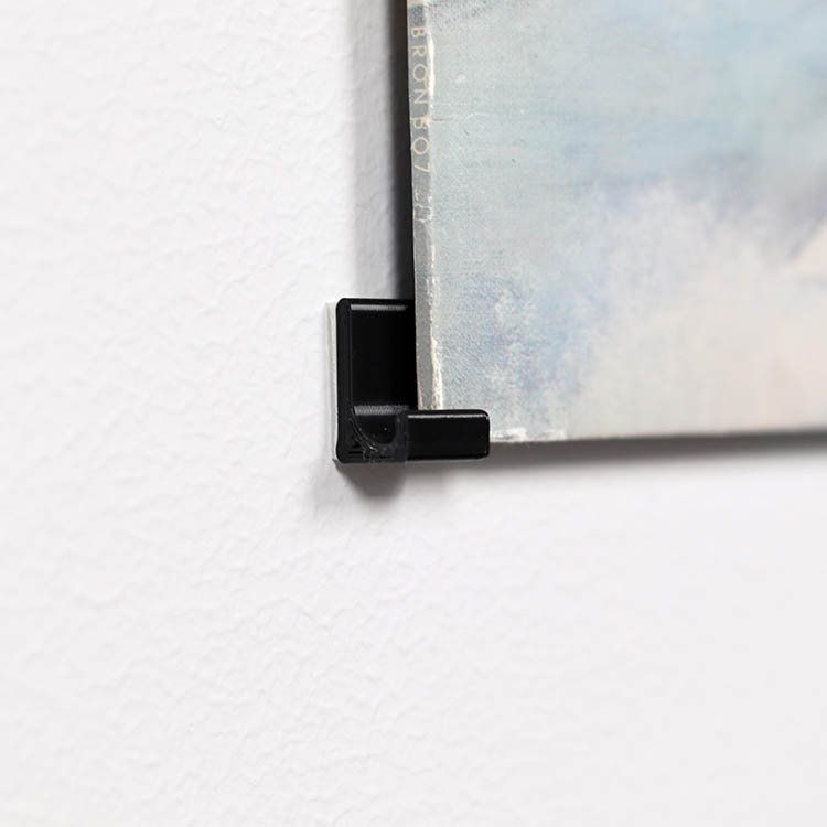 Self-adhesive LP cover hooks