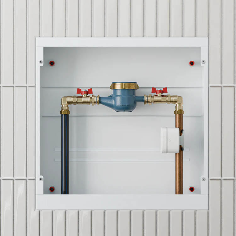 App-controlled water meter