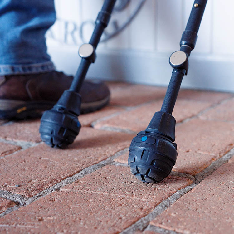 Shock absorber for crutch 1-pack