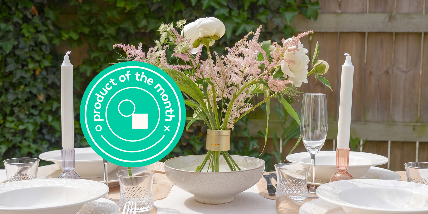 Product of the month : Bouquet holder Hanataba, 2-pack 25%
