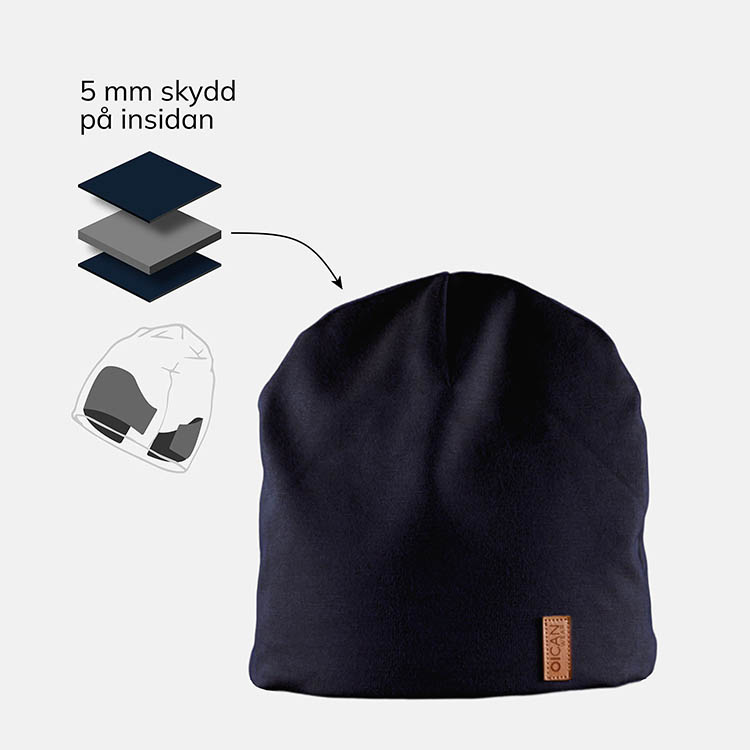 Children's cap with head protection OICAN