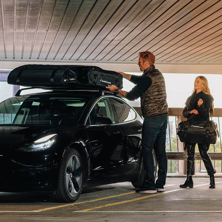 Roll-up roof box, Twistboxes