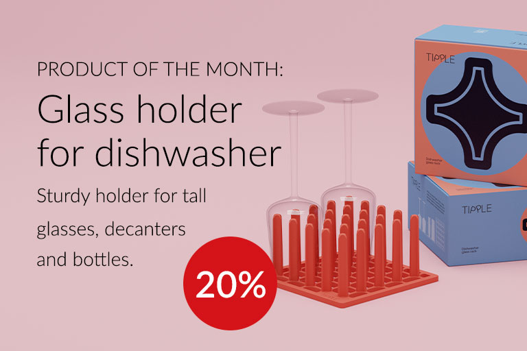 Product of the Month: Glass holder for dishwasher