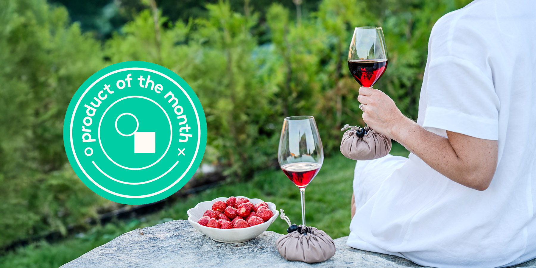 Product of the month: Wineglass holder Vingel 2-pack