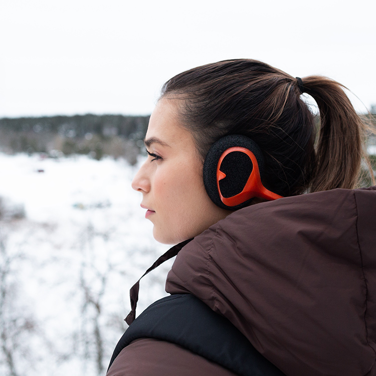 Windfree Noise-dampening ear protectors