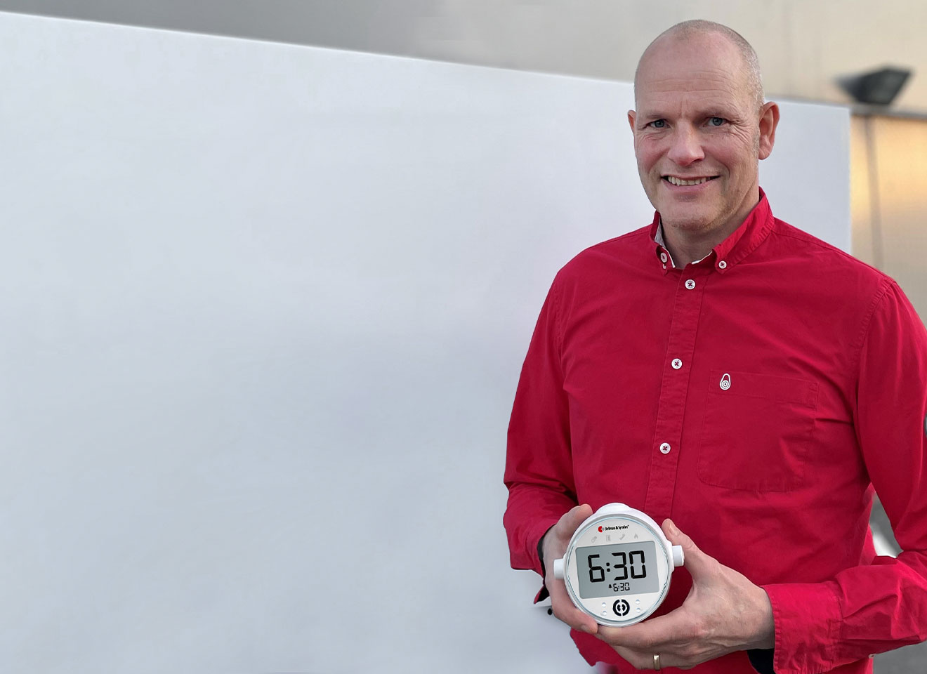 Anders Ingemarsson with Alarm clock for heavy sleepers