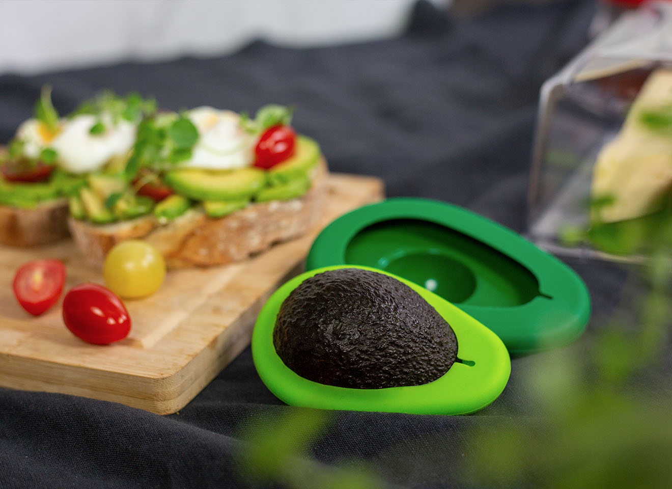 Food Lid for avocados