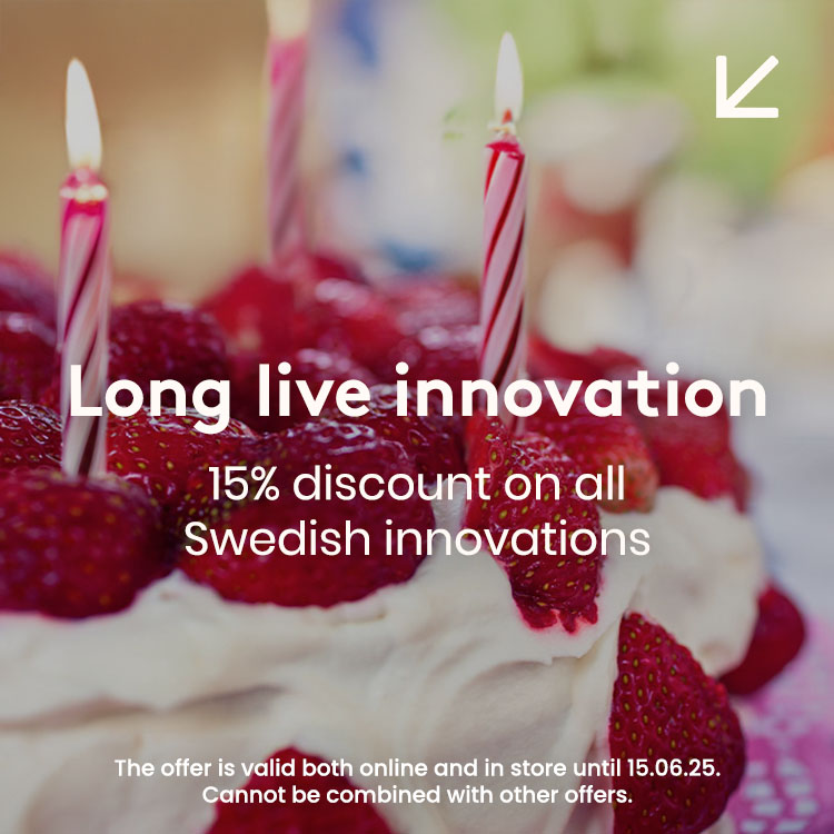 15% off swedish innovations