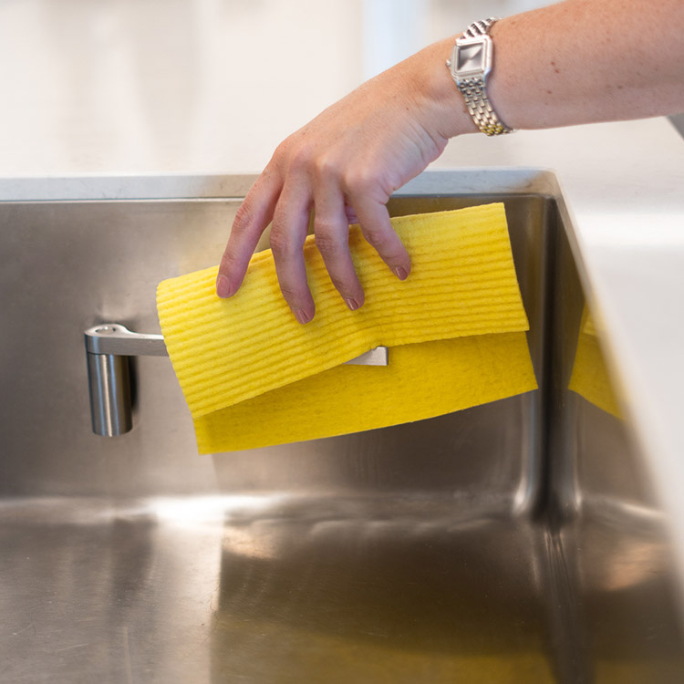 Dish Cloth Holder Happy Sinks in the group House & Home / Kitchen at SmartaSaker.se (10831)