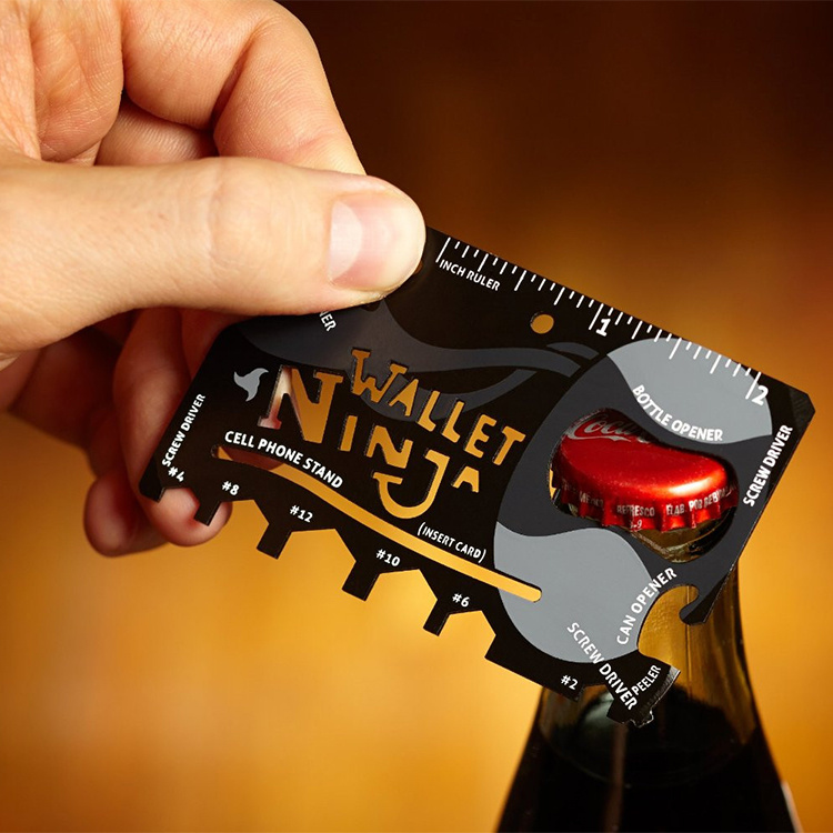 Card-sized tools - Wallet Ninja in the group Leisure / Mend, Fix & Repair / Tools at SmartaSaker.se (11962)