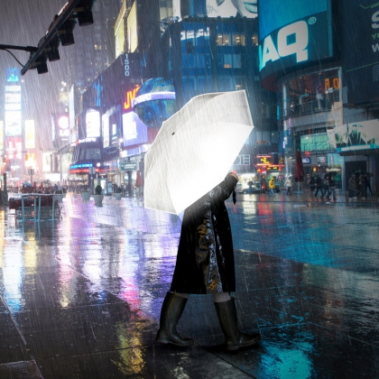 Reflective Umbrella in the group Safety / Reflectors at SmartaSaker.se (12349)