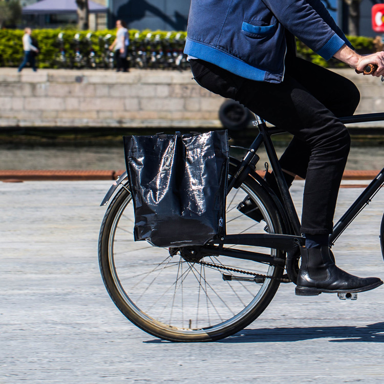 Foldable tote bag in the group Vehicles / Bicycle Accessories at SmartaSaker.se (12742)