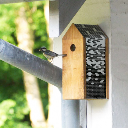 Birdhouse with webcam in the group House & Home / Garden / Nests and hotels at SmartaSaker.se (12880)