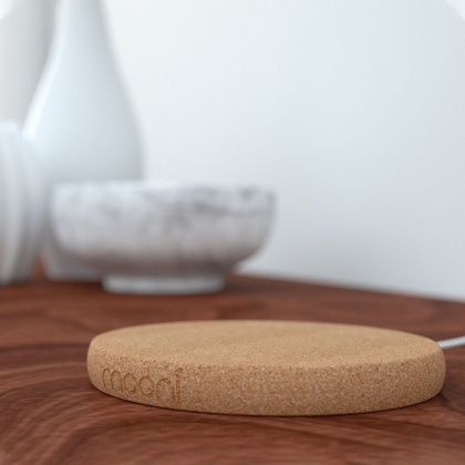 Cork cover for charging pad in the group at SmartaSaker.se (12932)
