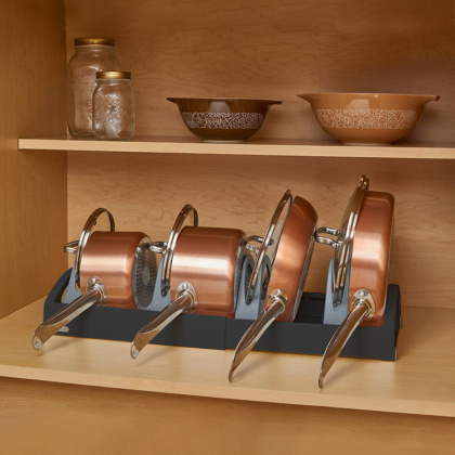 Adjustable shelf for pots & pans in the group House & Home / Kitchen / Kitchen decor at SmartaSaker.se (13008)