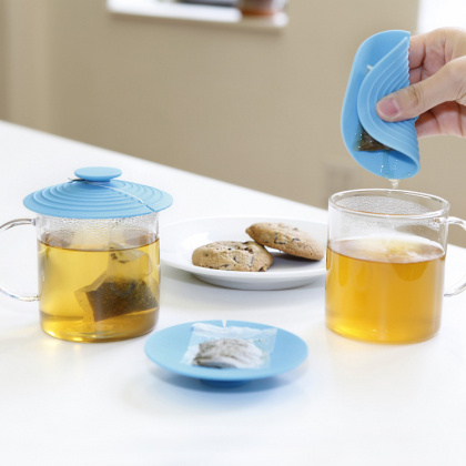 Silicone lid for tea cup in the group House & Home / Kitchen / Beverages at SmartaSaker.se (13036)