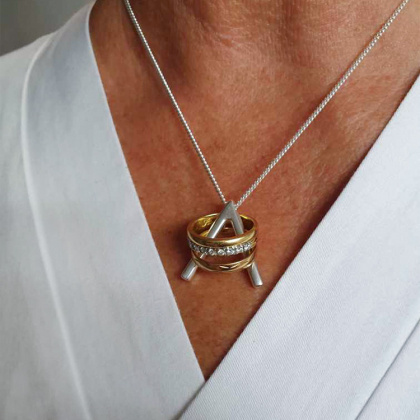 Necklace with ring holder, Ringholder Original in the group House & Home / Sort & store at SmartaSaker.se (13397)